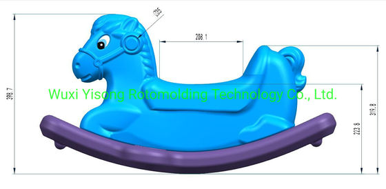 Rocking Horse Aluminium Rotational Moulds Toys Moulds Childrens