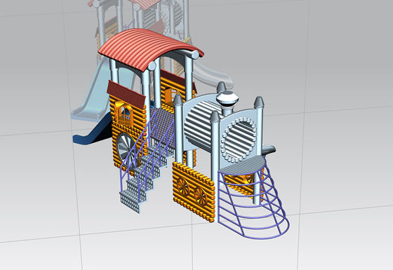 Tube Slide Playground Rotomoulding Cetakan Plastik Ukuran OEM