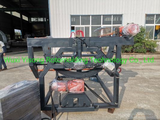2000L Open Flame Rock And Roll Machine Rotational Moulding Equipment Manufacturers