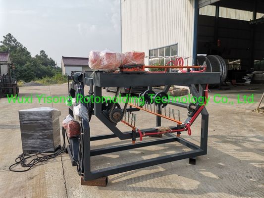 2000L Open Flame Rock And Roll Machine Rotational Moulding Equipment Manufacturers