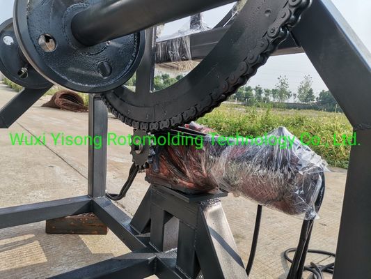 2000L Open Flame Rock And Roll Machine Rotational Moulding Equipment Manufacturers