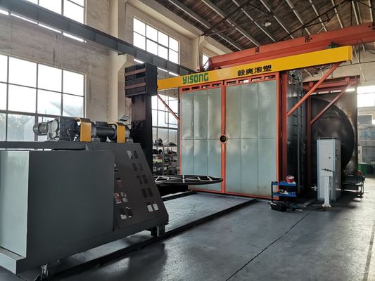 Produsen Mesin Rotomolding Antar-Jemput Oven 3,0m