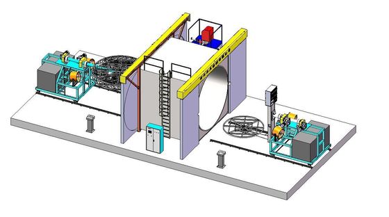 Produsen Mesin Rotomolding Antar-Jemput Oven 3,0m