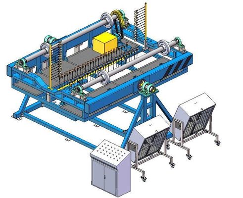 Mesin Rotomolding Tangki Air 3000L Rr Open Flame Rock And Roll Machine