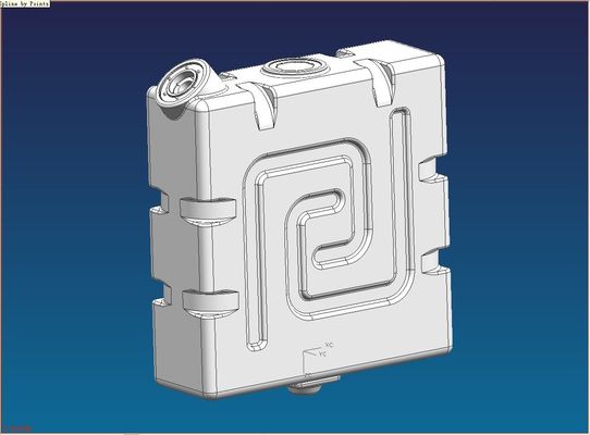 Cetakan Pengecoran Aluminium Tangki Urea Rotomolding Pelanggan