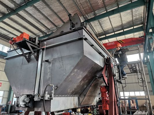 Oven RR Rock And Roll Rotational Moulding Machine CE