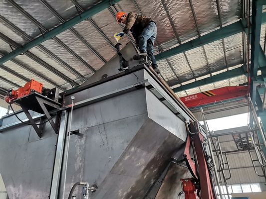 Oven RR Rock And Roll Rotational Moulding Machine CE