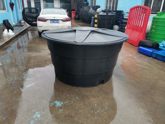 Tangki air vertikal cetakan putar bahan baja ringan plastik Septik tangki bahan bakar cetakan putar