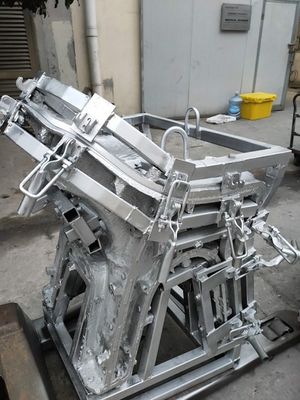 Kursi Rotomoulding Mold Membentuk Slot Blasting