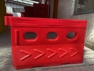 Rotational Moulding Products Road Barrier 1350x750mm 3 Lubang