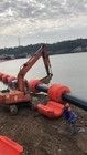 Cetakan Rotomoulding Plastik Untuk Marine Floater Floating Pontoo Dredge Floating Pipe