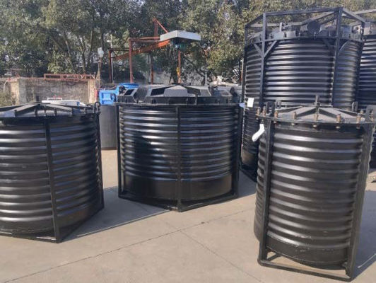 1000L Plastik Tangki Air Cetakan Desain Lembar Logam Cetakan Aluminium Rotomolding Peace Of Mind