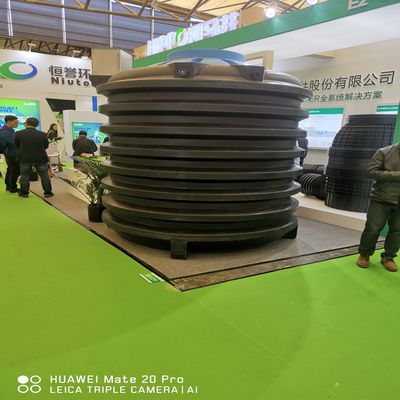 Cetakan Tangki Air Plastik Mdpe LLDPE Horizontal Aluminium Besar